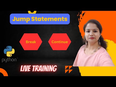 Jump Statements (break and continue) | Loops in Python | CBSE Class - XI (Computer Science )