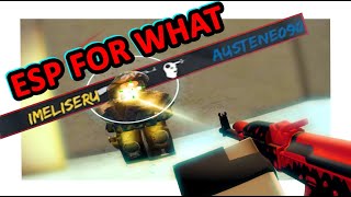 CHEATER WITH ESP vs MY NEW MOUSE (Roblox: Counter Blox)