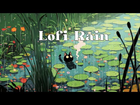 🎧 Rain Sounds & Lofi Jazz HipHop ☔ Soothing Beats for Work or Sleep