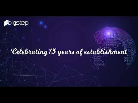 Celebrating 13 Years of BigStep Technologies - Our Journey So Far !