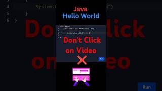 Why 'Hello World' '🤔 is Every Programmer’s First Code!#Java #HelloWorld #CodingForBeginners