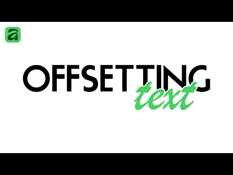 How to Offset Text in Affinity | Text Outline Tutorial for Beginners 2025
