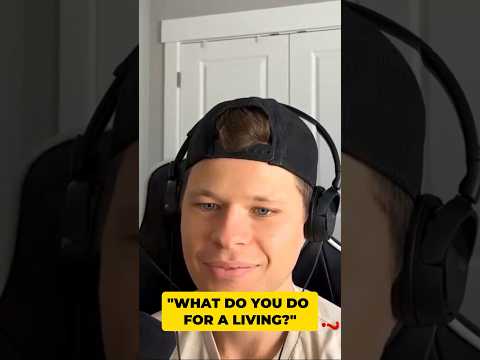 What do salespeople do for a living?
