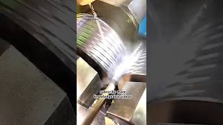 This CNC Thread Cutting Is Too Satisfying to Watch 😍 #ThreadCutting #FactoryProcess #Engineering
