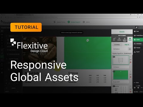 Develop Design Systems with Responsive Global Assets - Flexitive Tutorial