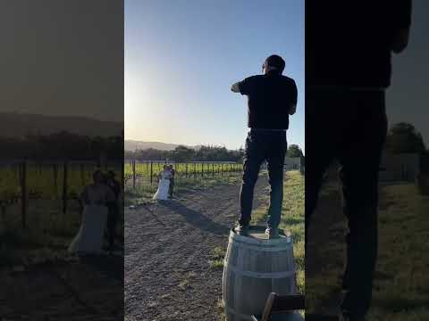 Hot wedding trend: hire a wedding content creator for social facing videos