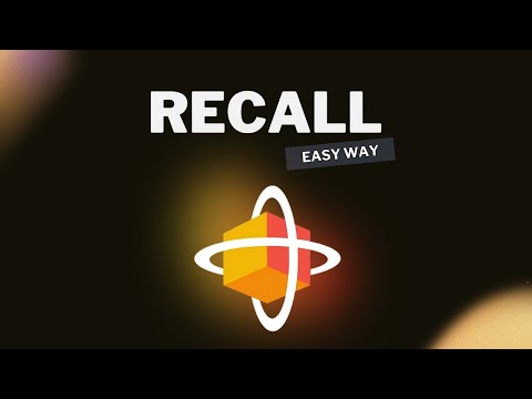 Master Productivity as a Developer in an Easy Way | Recall AI
