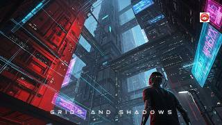 Grids & Shadows | Cyberpunk Coding Music for Focus & Productivity (3H)