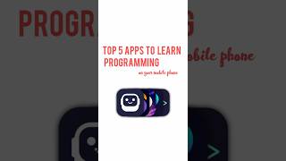 Top 5 mobile apps to learn programming on your phone #css  #html #python #coding