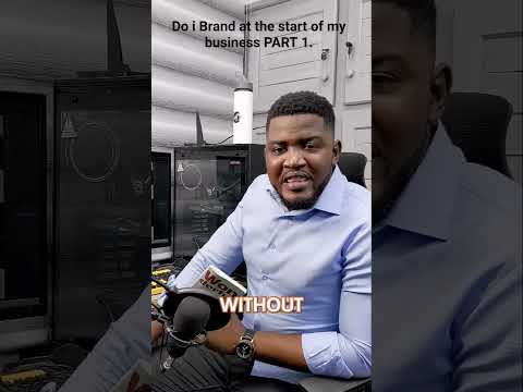 🎥 Exploring the Branding Dilemma: brand at the  Start of businesses or as you Evolve? #brandstrategy
