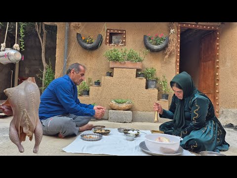 Best Village-Style Chicken Recipe 🍗 | Simple Village Life in Iran