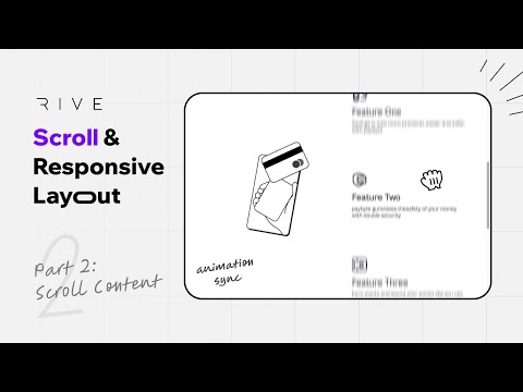 Rive Scroll & Responsive Layout - Part 2 Scroll Content