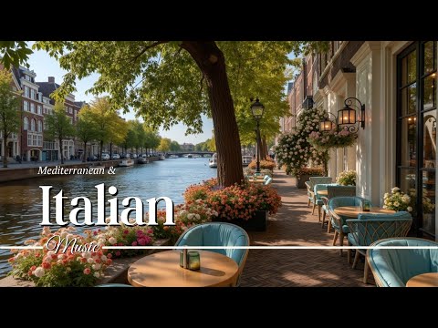 Gentle Mediterranean melodies: relaxing Italian cafe music for your ultimate tranquility.