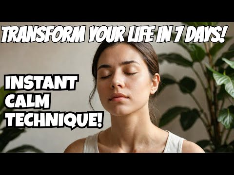 Transform Your Life in 7 Days with This 1 Minute Breathing Technique!