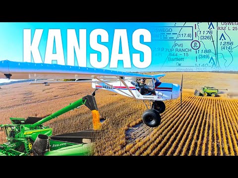 Buzzing Combines | Fall Flying In SE KS And Piper Pacer Upgrades