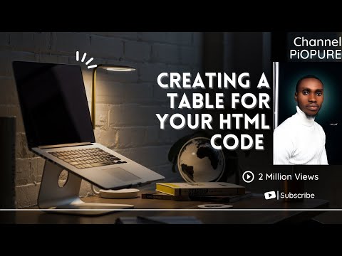 How to Create a Table