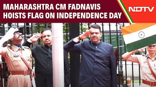 Independence Day 2025 | Maharashtra CM Devendra Fadnavis Participates In Flag Hoisting Ceremony