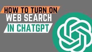 How To Turn On Web Search Function In ChatGPT | ChatGPT Tutorial