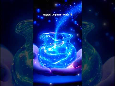"Magical Dolphin in Water ✨ | Sapphire Song Aesthetic Edit" #shorts #reels #avisinghfacts