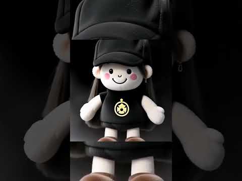 "Attitude Girl Turns into Cute Plush Toy! 😲✨ | Animated Transformation"