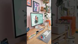 My calm & cozy office setup 🪴