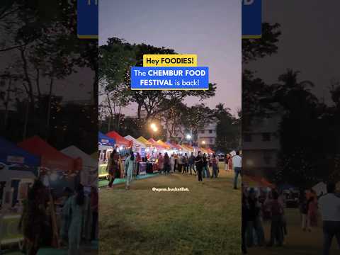Chembur Food Festival 2023 #shorts #chemburfestival #foodie