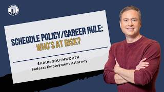 2.9 Schedule Policy/Career Rule: Who's At Risk?