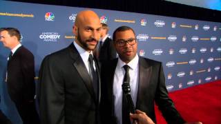 Keegan-Michael Key & Jordan Peele American Comedy Awards Red Carpet Interview | ScreenSlam
