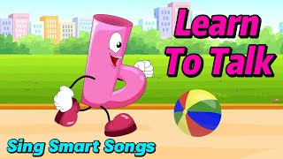 Learn To Talk | Kids Songs | Toddler Learning | Songs For Kids|Kids Vocabulary | ESL Kids