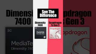 Dimensity 7400 VS Snapdragon 7s Gen 3 | #dimensity7400 #snapdragon7sgen3