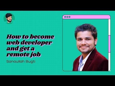 How to become a web developer and get a remote job