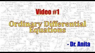 ODE - Part 1 #engineeringmathematics2
