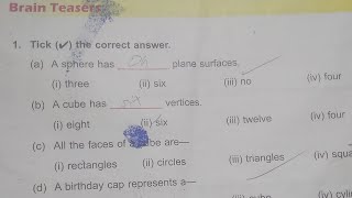 Dav  Public School Class 3 Math || Unit 12  Brain Teasers || Geometry || @madhubanclasses