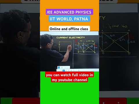 current electricity | circuit solutions | JEE ADVANCED PHYSICS | JEE MAIN PHYSICS