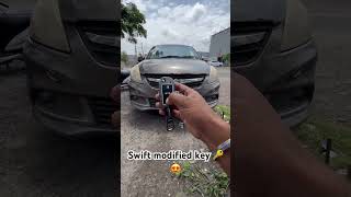 Swift modified key upgrade your key 🔑 #suzuki #swift #baleno #modified #key #flipkey #viral #short