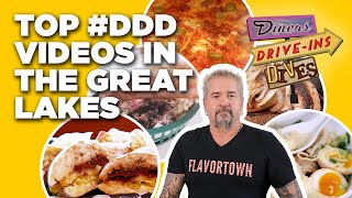 #DDD Road Trip: Guy Fieri Takes the Great Lakes 🚗 | Diners, Drive-Ins, and Dives | Food Network