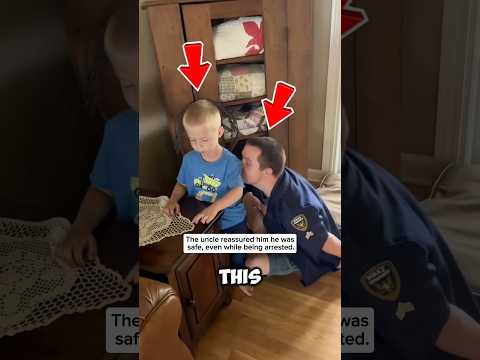 Special Uncle Cop Wholesome Moment 😇🚔 #shorts