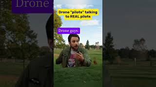 Drone vs REAL pilots #dji #drone #pilot