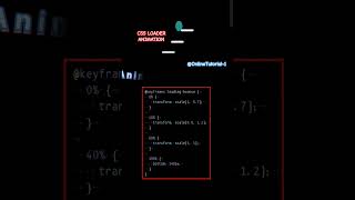 css loader, html css tutorial for beginners, html css full course, html css #css #coding #html #css3