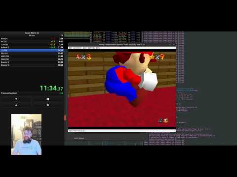 Highlight: Super Mario 64 - 16 Star - Speedrun - 26:53