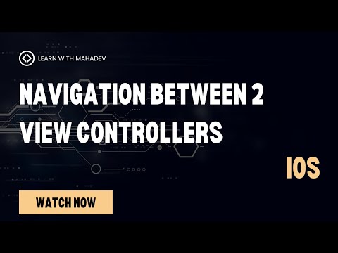 Navigation between 2 view controllers in swift using segue and storyboard identifier. Rank #1