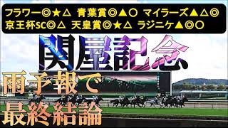 関屋記念2026　最終結論　馬場が渋れば