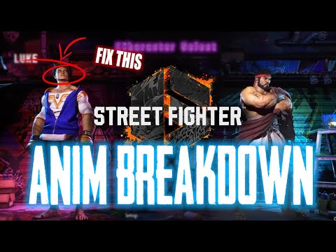 Breaking Down Street Fighter 6 Animation