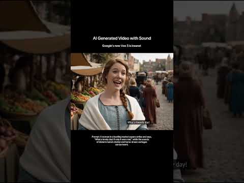 AI Generated Video just lived up with Sound 🤯 made w/ Google’s Veo 3 in #gemini #aivideo #veo3 #ai
