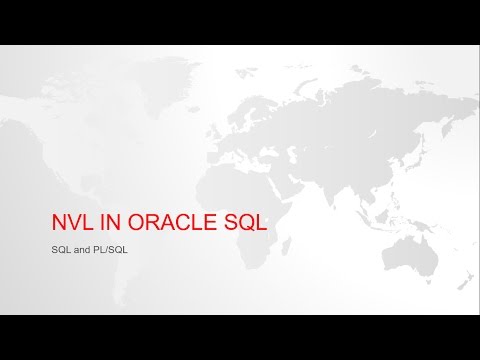 HOW TO REPLACE NULL VALUE IN ORACLE SQL | NVL function explained