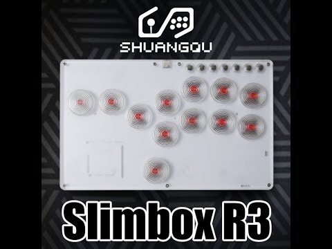SQ Arcade-Slimbox R3 Arcade Fight Stick Mini Hitbox Controller Game Style For PC/PS4/NS