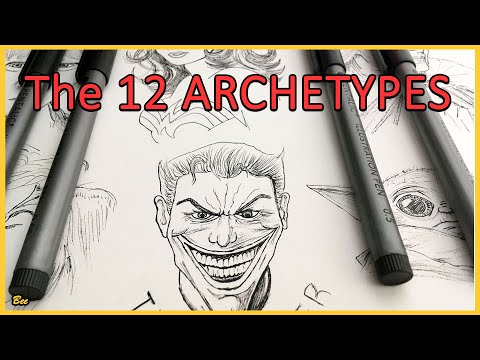 What are the Archetypes? │ Carl Jung 12 Archetypes │ Time lapse Art and Voice over explanations