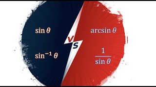 Is sin^-1 equal to arcsin or 1/sin ?!