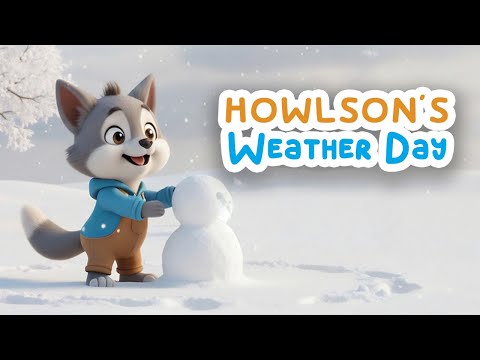 Easy Weather Song for Kids - Learn the Weather with Howlson! 🌦️ Fun Song for Kids! ❄️