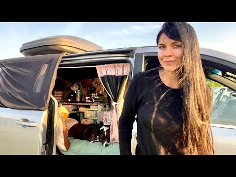 Living Full-Time in a Minivan Through the Wild West?! | The Road to Alaska Ep. 2